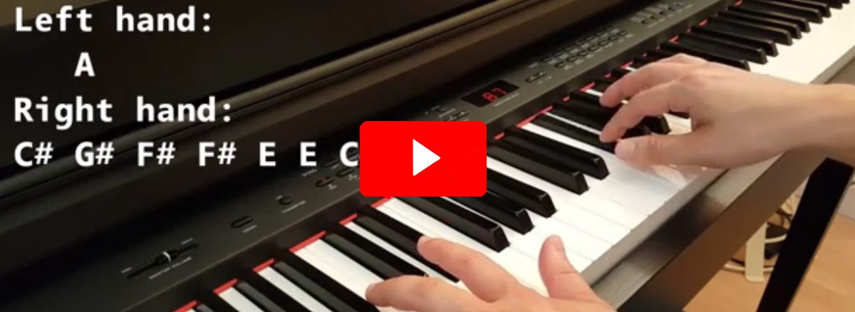 Counting Stars Piano Tutorial